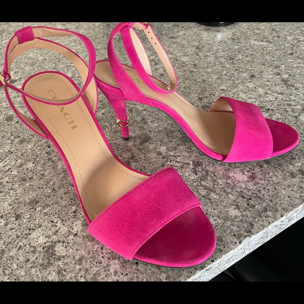 Coach Open Toe Sandal